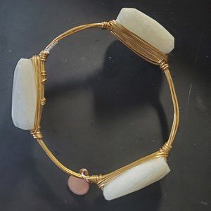 Bourbon and Bowties Mother of Pearl Bangle
